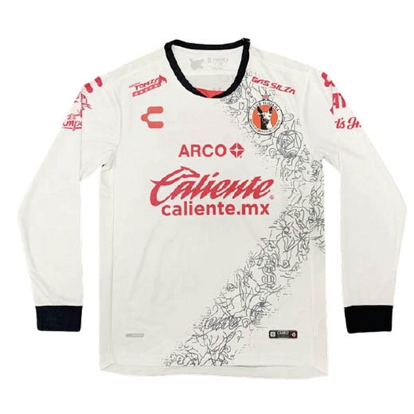 Camiseta Tijuana 2ª ML 2020/21 Blanco